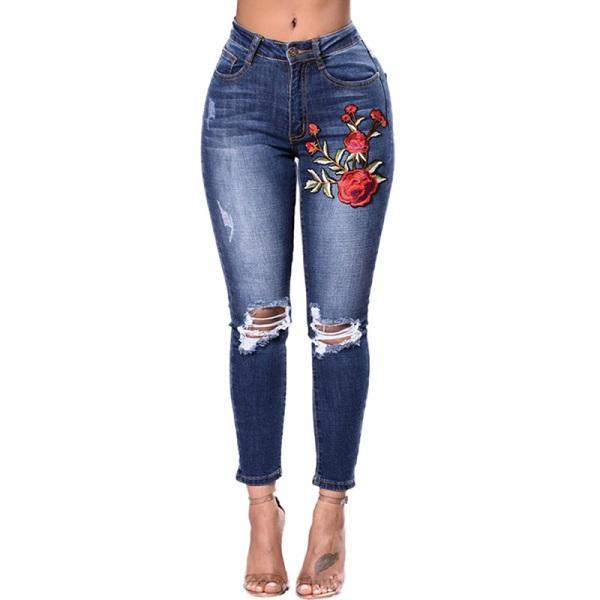 Ripped Jeans For Women Women Jeans Pencil Pants Denim Jeans Global Grab Store